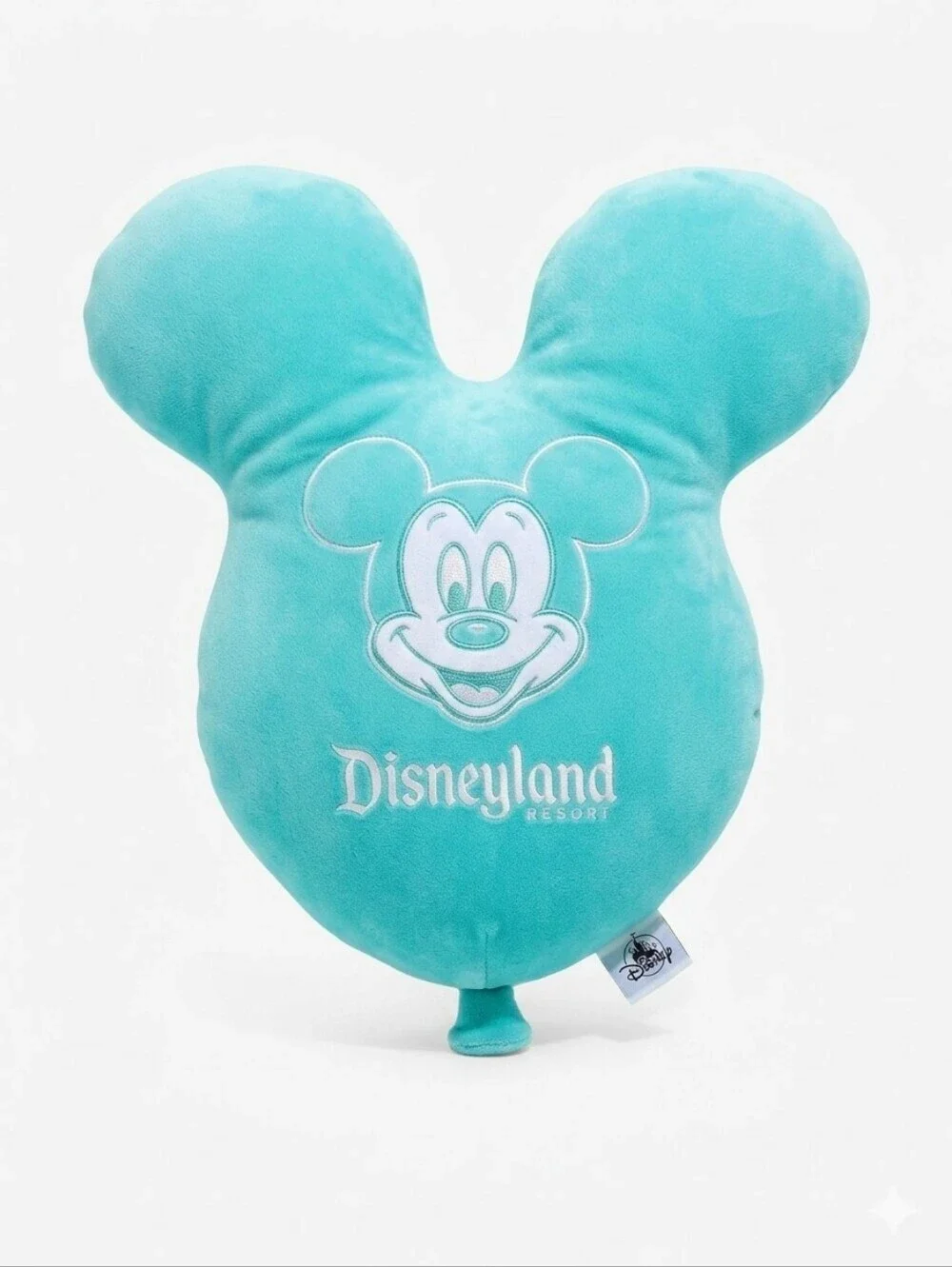 Disney Disneyland Resort Exclusive Balloon Plush Throw Pillow - Aqua Teal